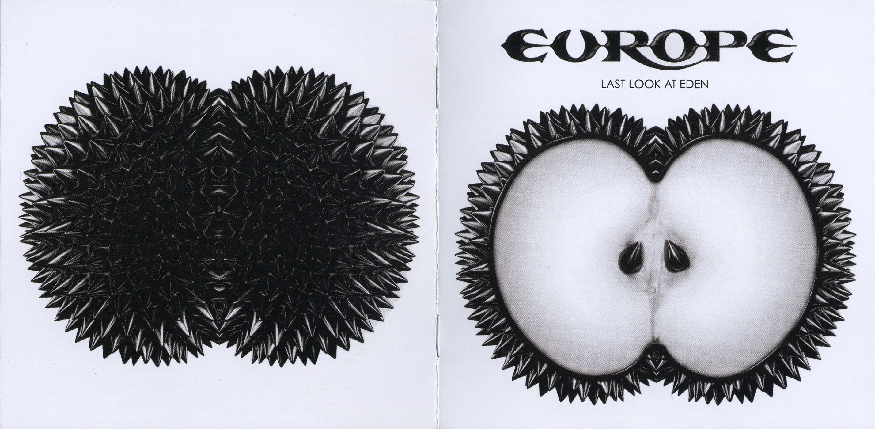 Europe  Last Look At Eden : Front + Inlay